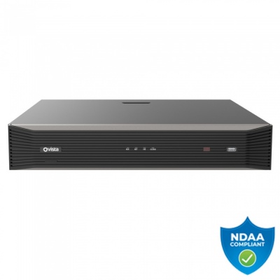 Vista VIP-NVR3212MP 32CH 12MP H.265 HD PoE NDAA Compliant NVR